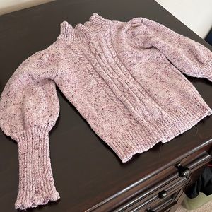 Gently used beautiful cableknit sweater. Janie and Jack. Size 4.